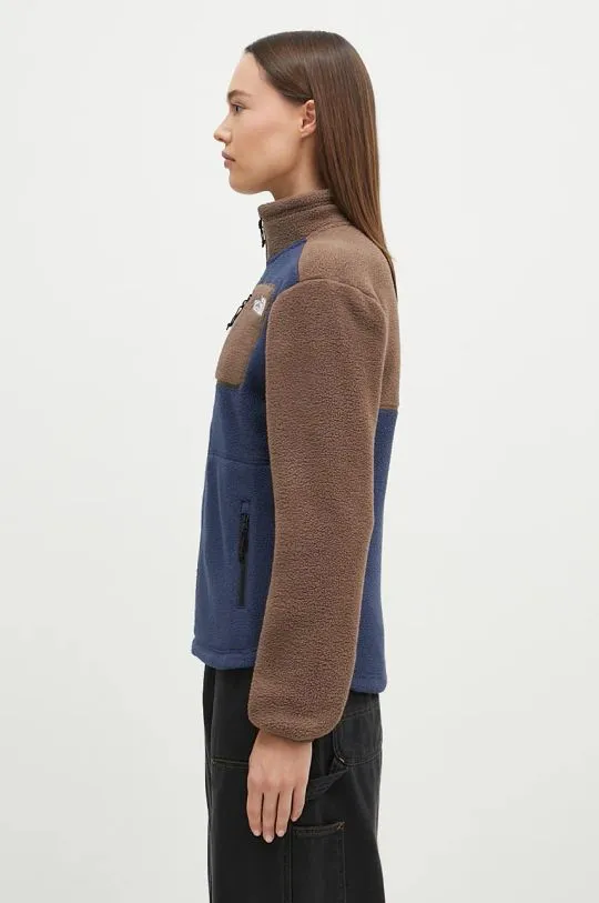The North Face fleece sweatshirt Yumiori Full Zip navy blue color NF0A88429HI1
