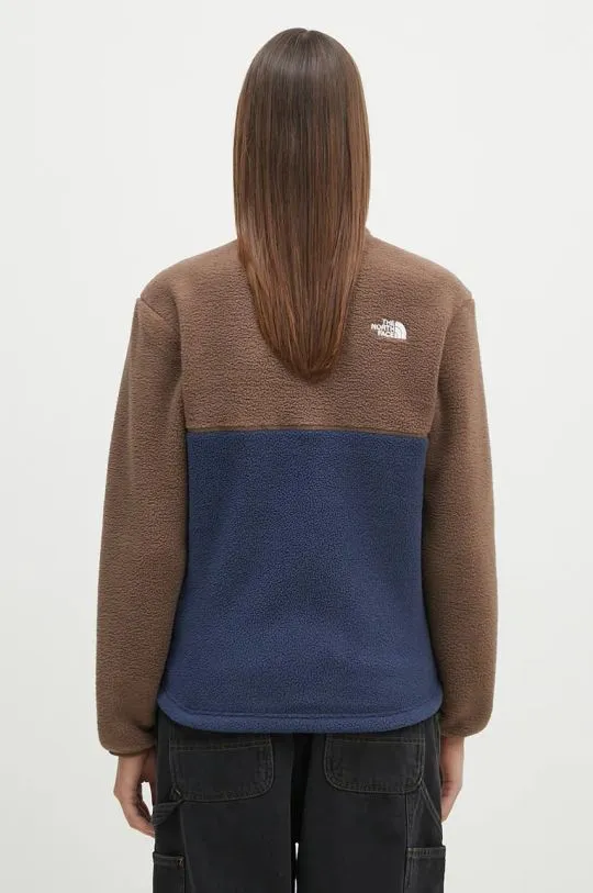 The North Face fleece sweatshirt Yumiori Full Zip navy blue color NF0A88429HI1