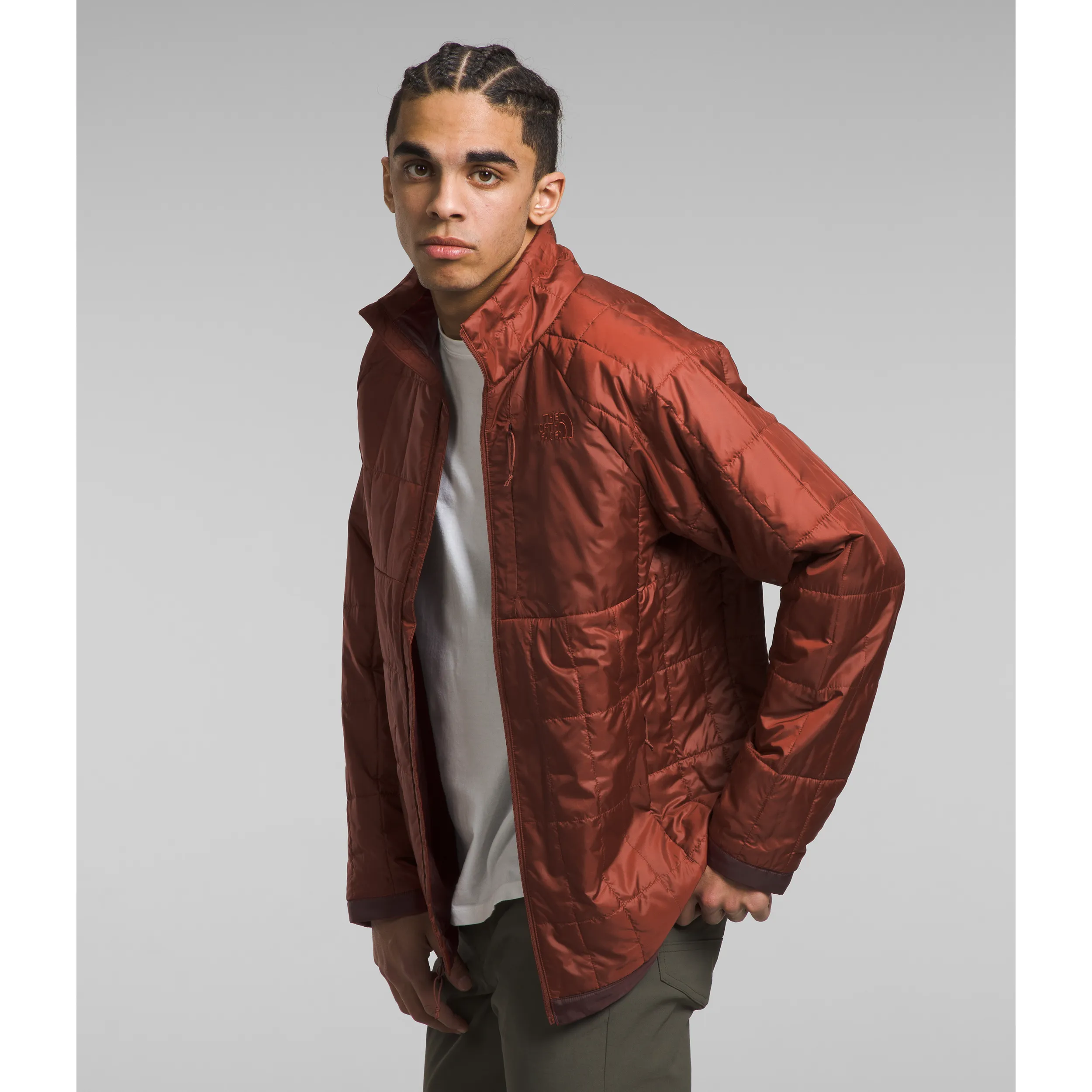 The North Face Men's Circaloft Jacket in Brandy Brown Coal Brown