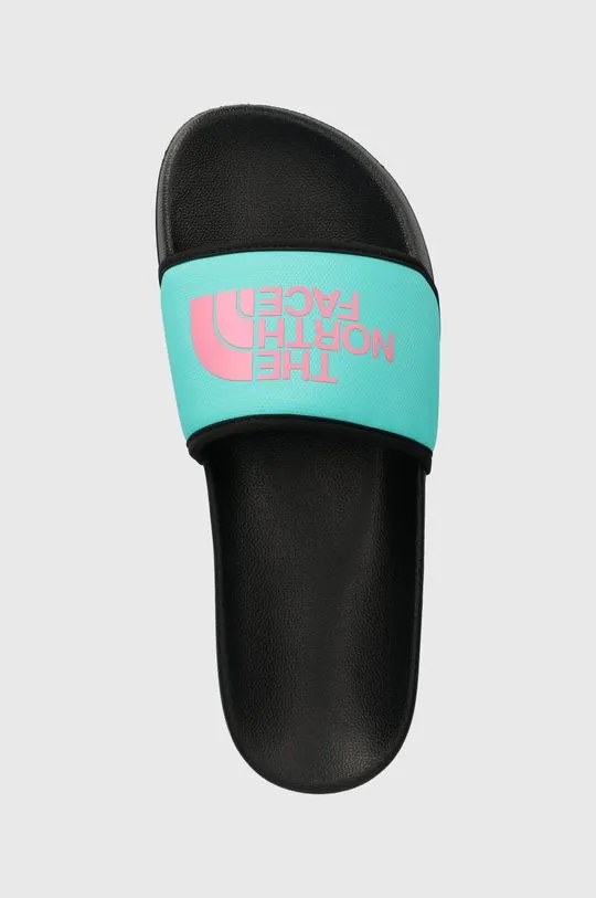 The North Face sliders M Base Camp Slide III men's turquoise color NF0A4T2RV3O1