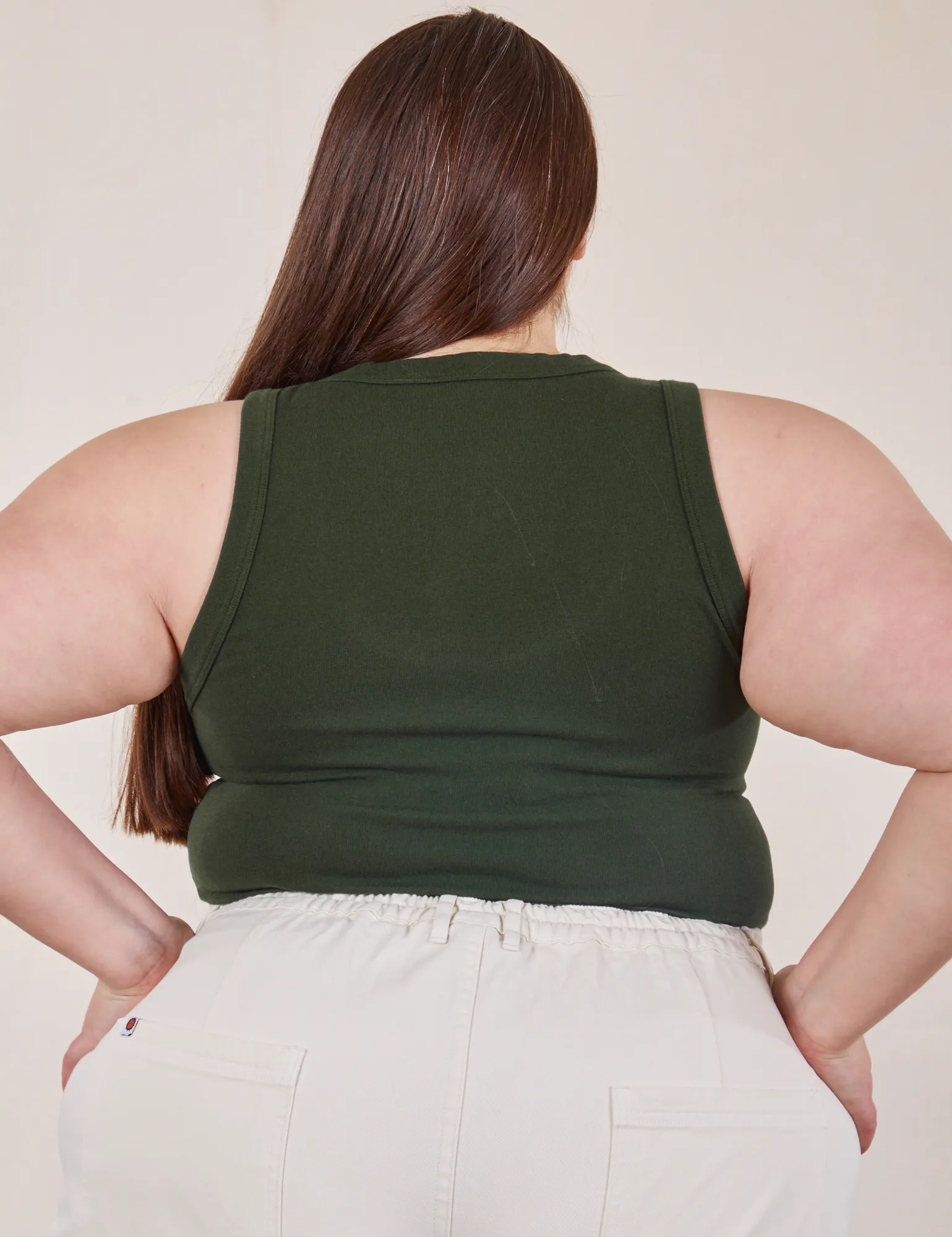 The Tank Top - Swamp Green
