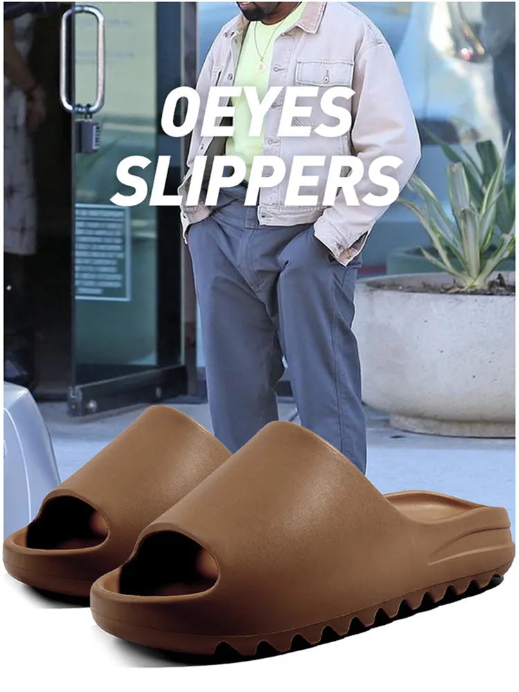   Thick-Soled Solid Color All Occasions Beach Slipper   