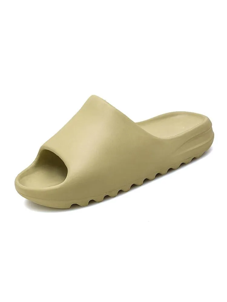   Thick-Soled Solid Color All Occasions Beach Slipper   