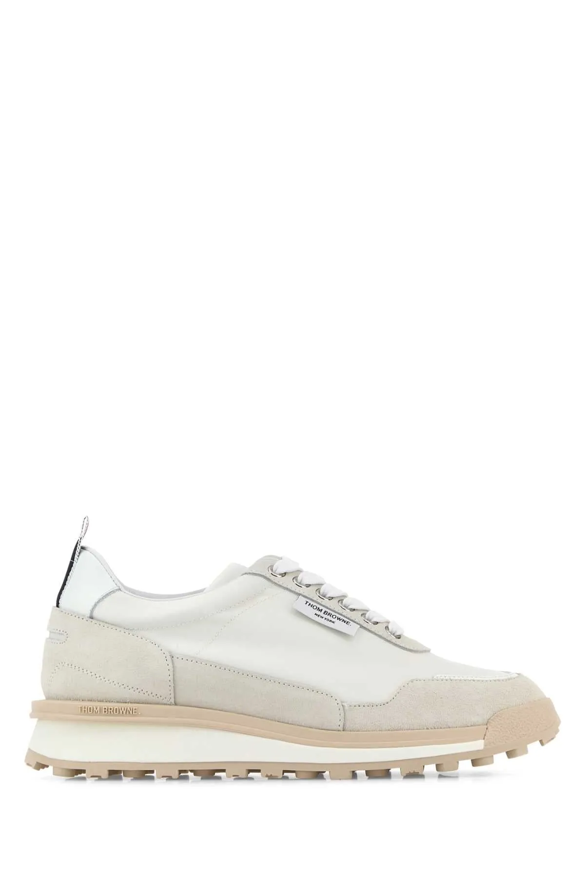 Thom Browne Multicolor Nylon And Suede Sneakers