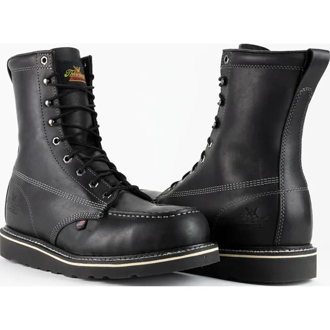 Thorogood American Heritage Men's 8-Inch Moc Steel Toe Electrical Hazard Wedge Work Boot