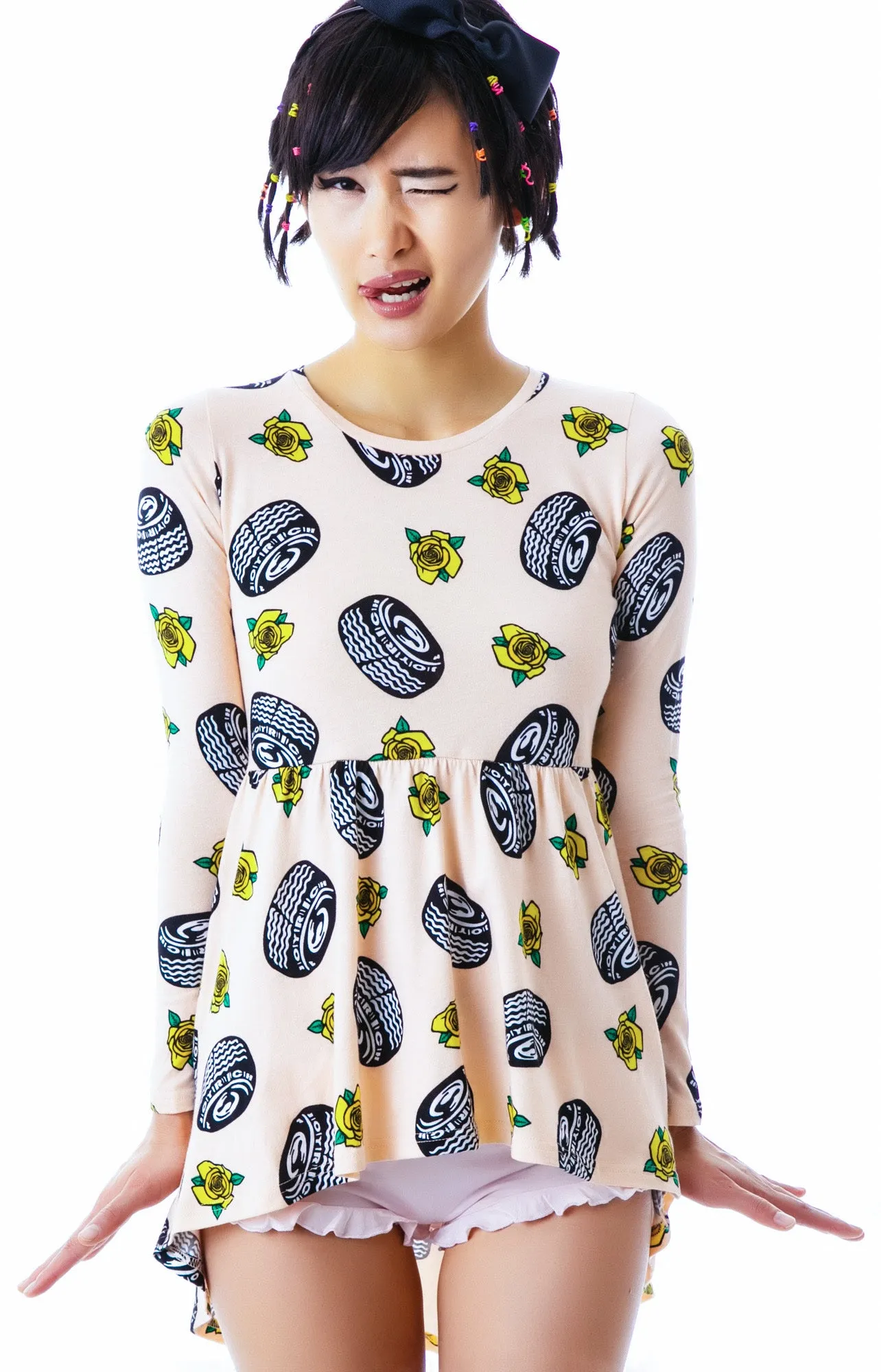 Tire Parade Tunic Dress-
