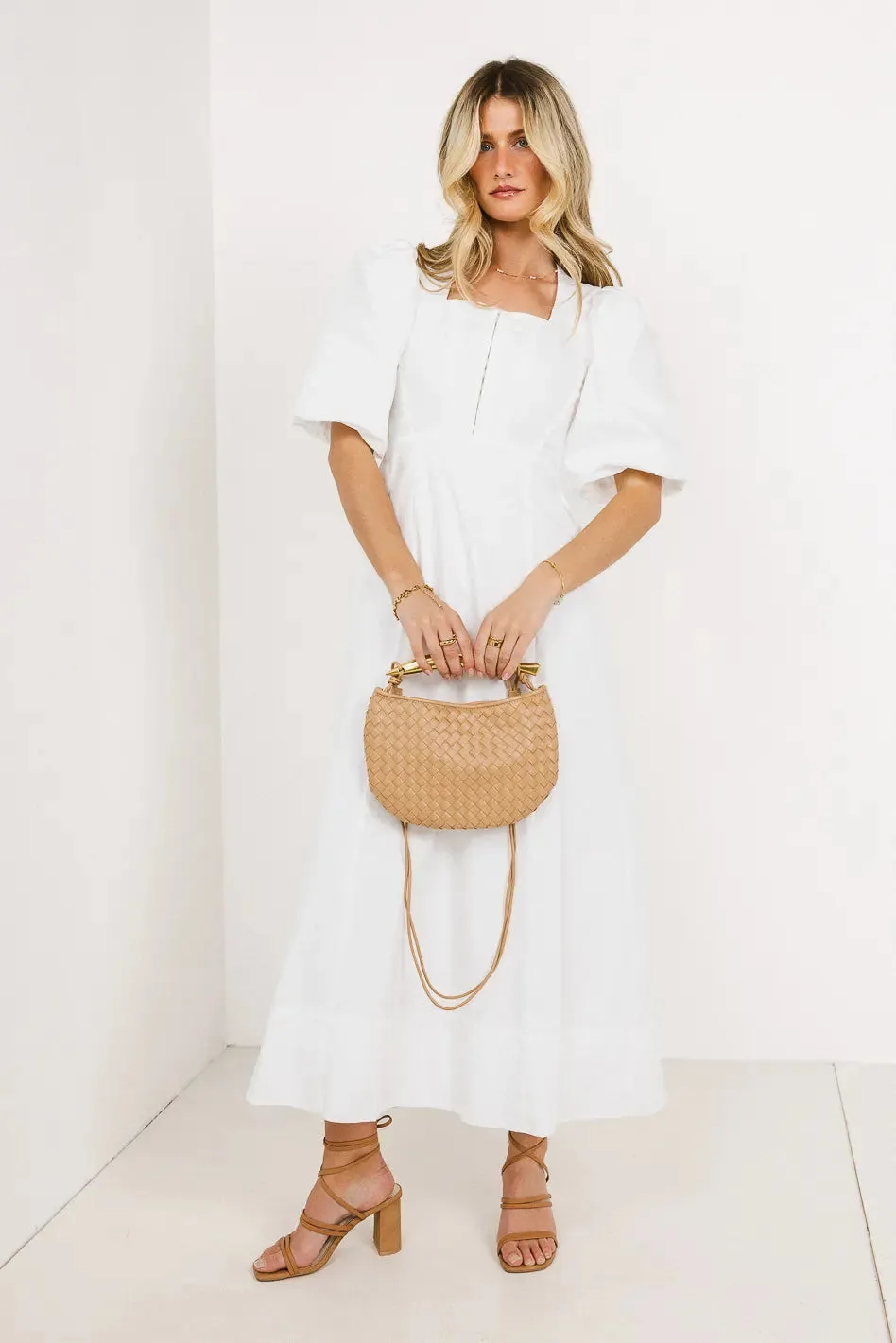 Tobias Woven Bag in Natural