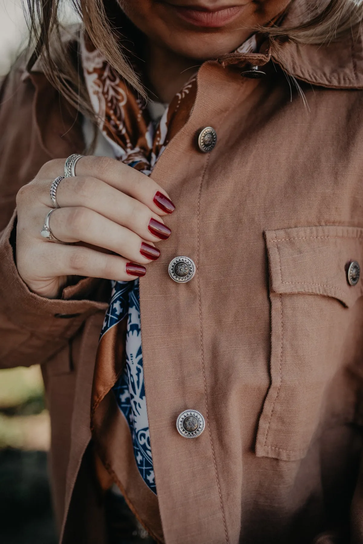 'Tombstone' Tan Lightweight Utility Jacket (S - XL)
