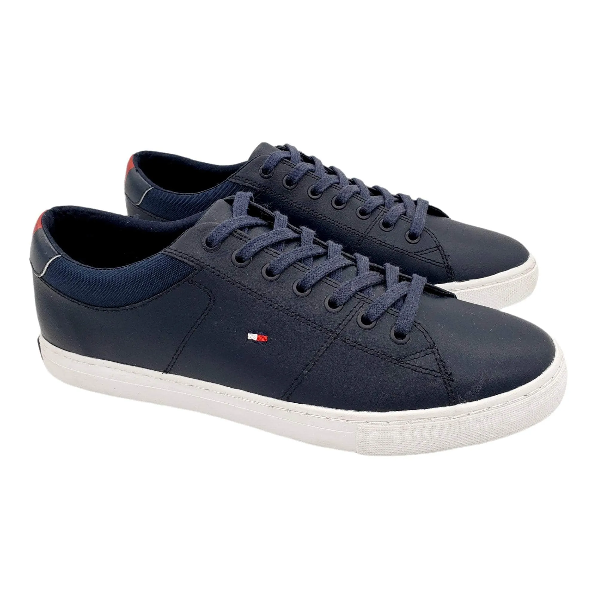 Tommy Hilfiger Blue Lace Up Trainers