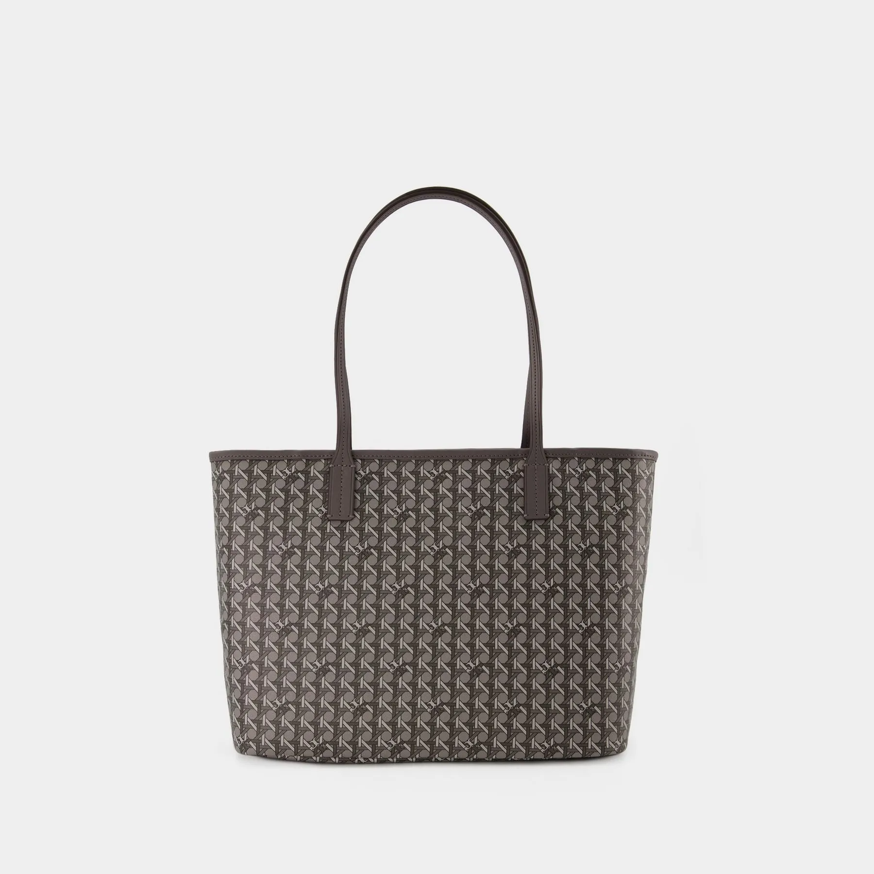 Tory Burch  Small Zip Tote Hobo Bag - Tory Burch - Grey - Canva