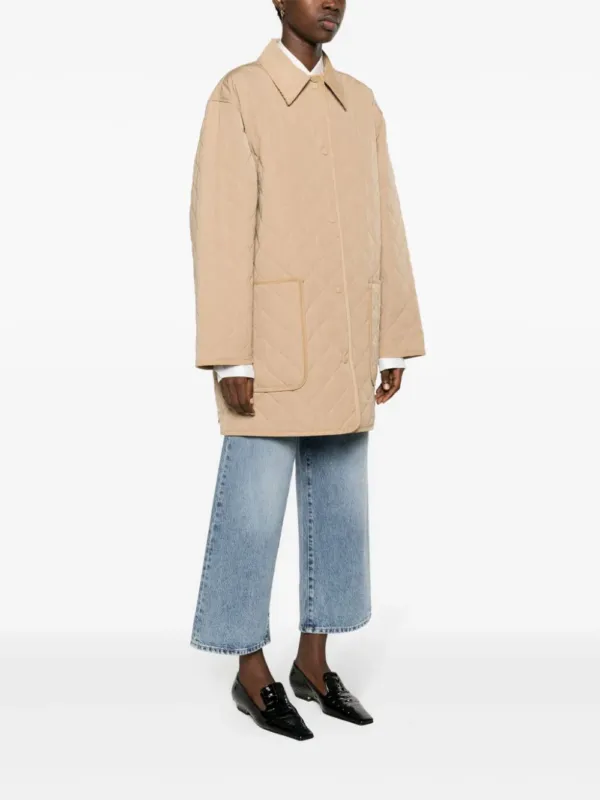 Toteme Quilted Barn Jacket | Luxury and style at your fingertips