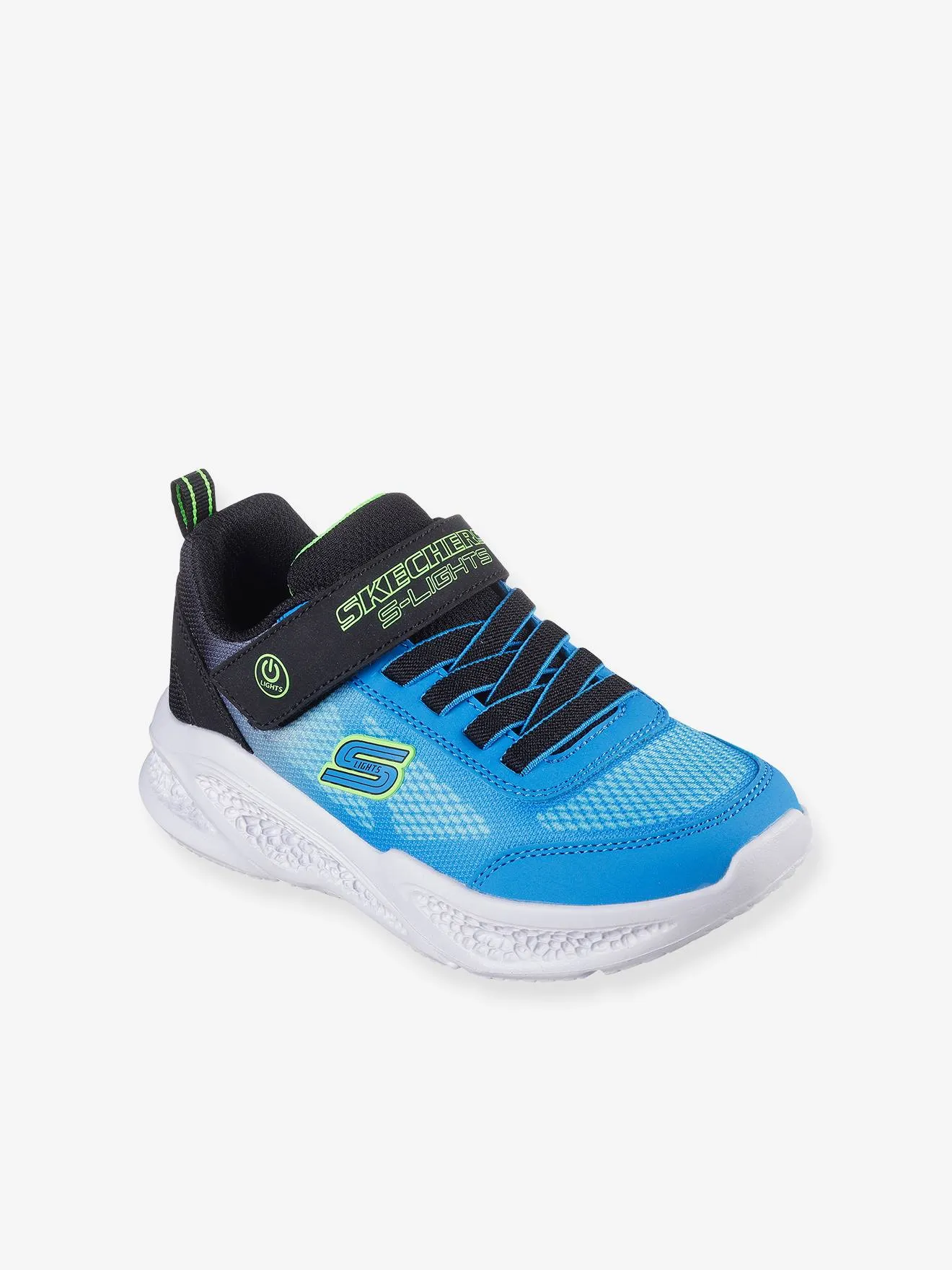 Trainers for Children, S-Lights®: Meteor-Lights - Krendrox - SKECHERS® - blue