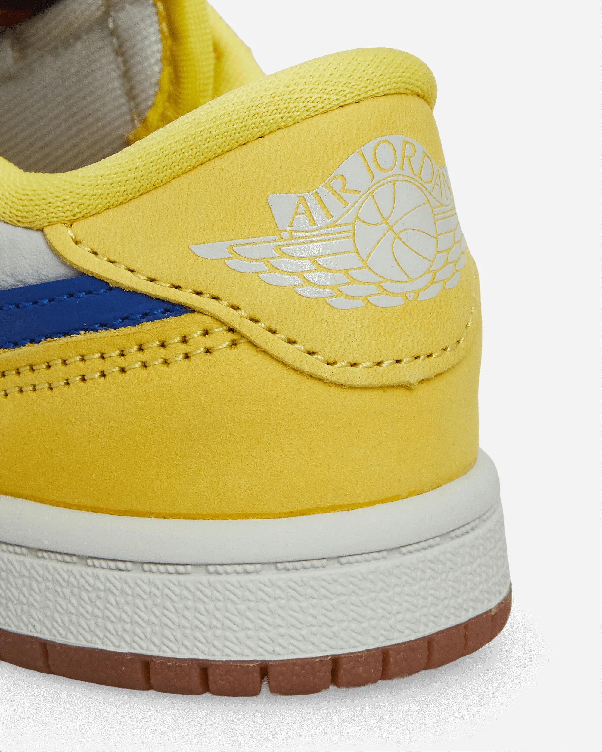 Travis Scott Air Jordan 1 Low OG (TD) Sneakers Canary