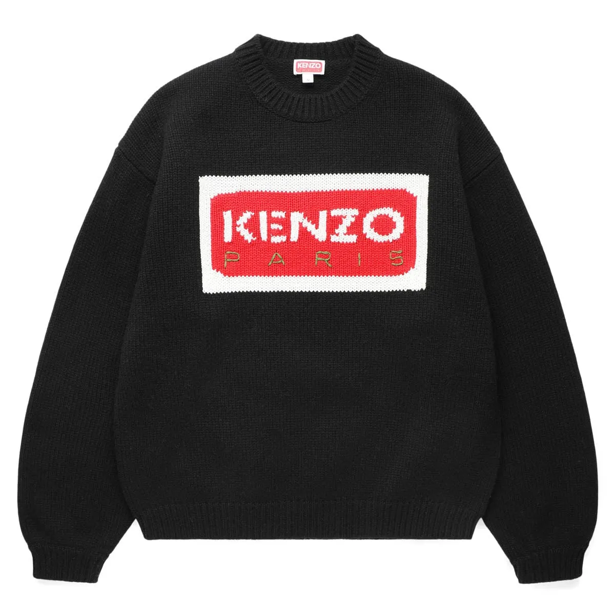 TRICOLOR KENZO PARIS JUMPER BLACK | Bodega