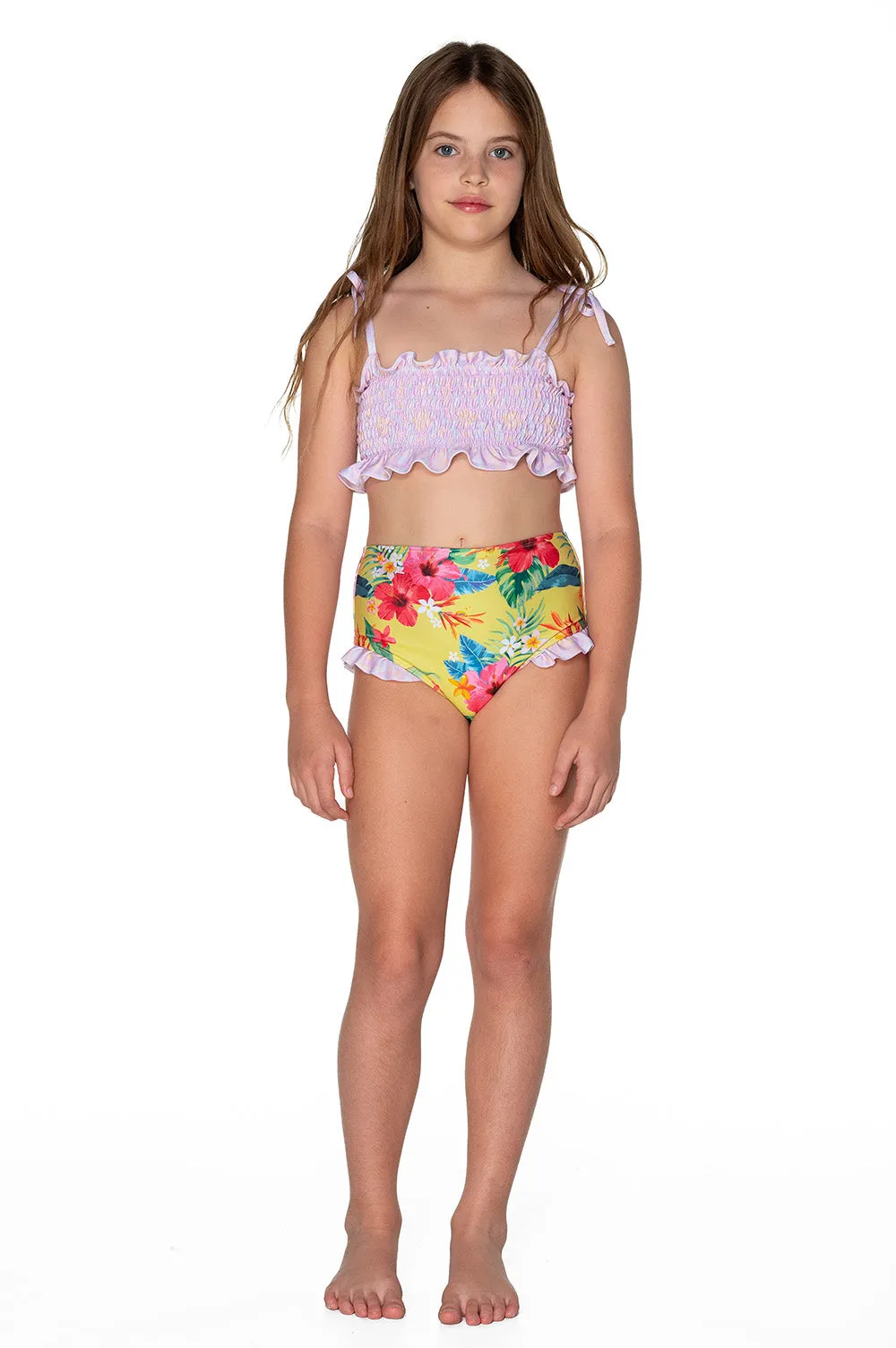 Tropicana Ruching Bikini (Lei)