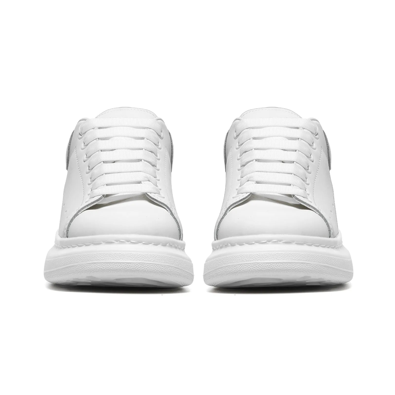 Tuck&Simon Blue Pink White Leather Sneakers