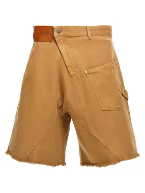 Twisted Workwear Bermuda, Short Beige