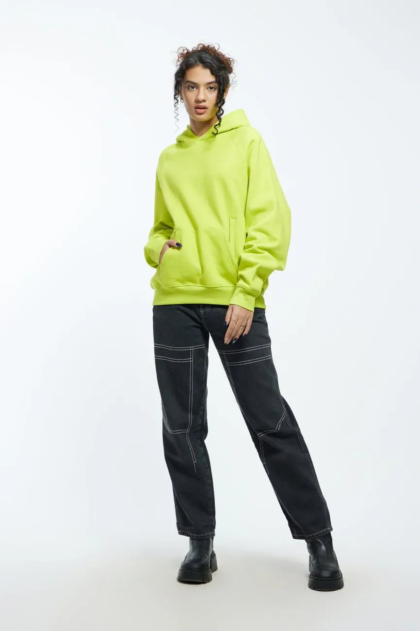 UM Core Hoodie // Electric Green