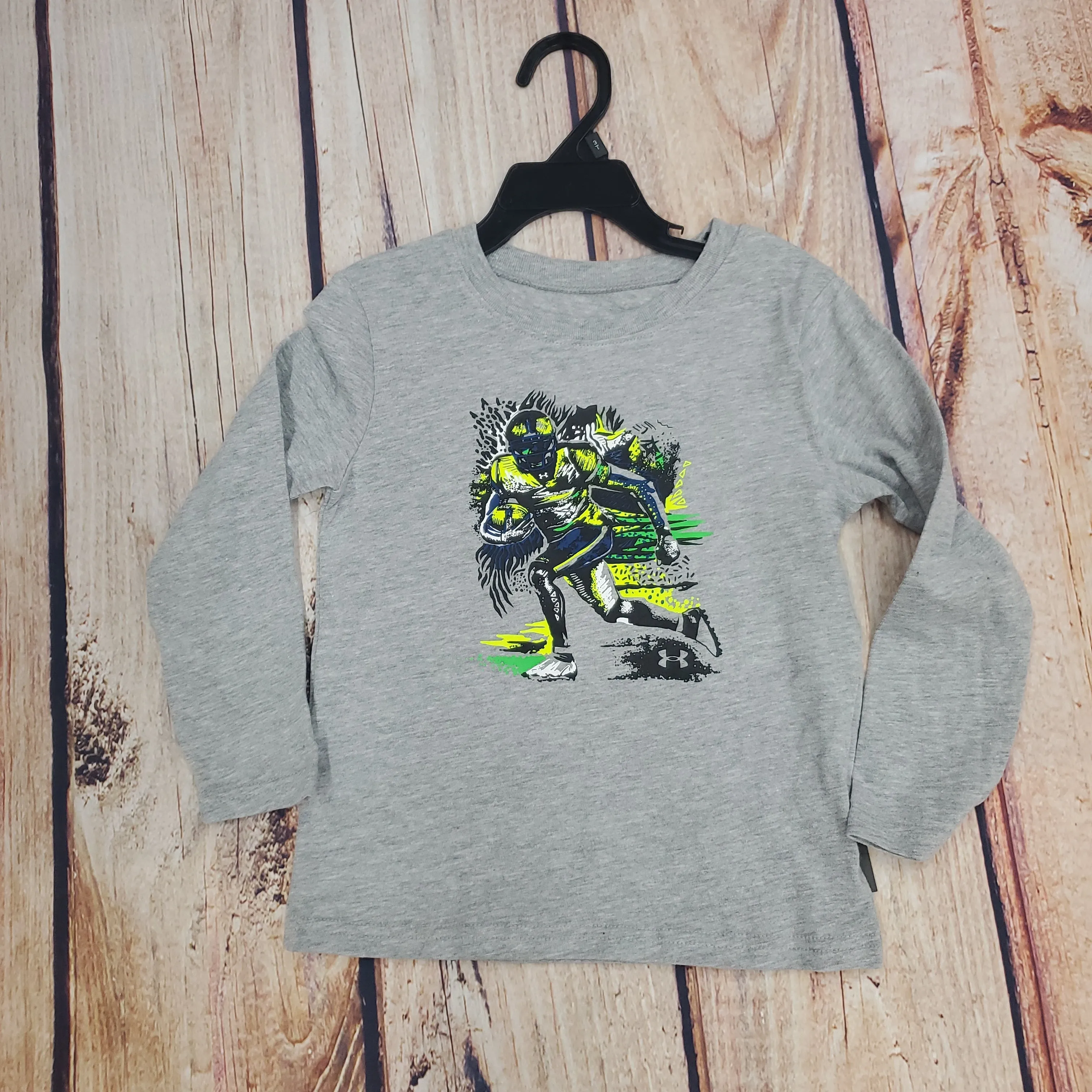 Under Armour Football Player Sketch L/S Tee