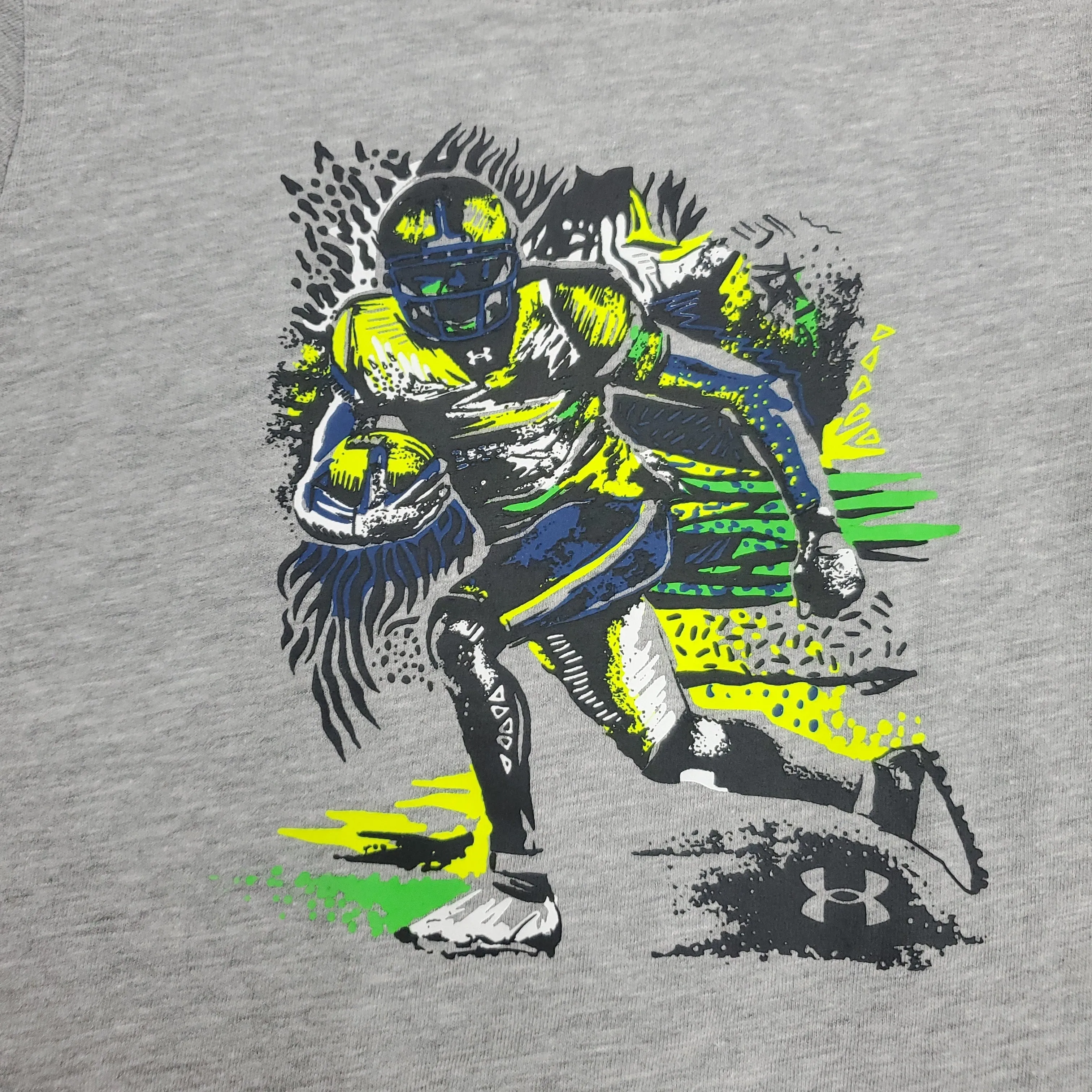 Under Armour Football Player Sketch L/S Tee