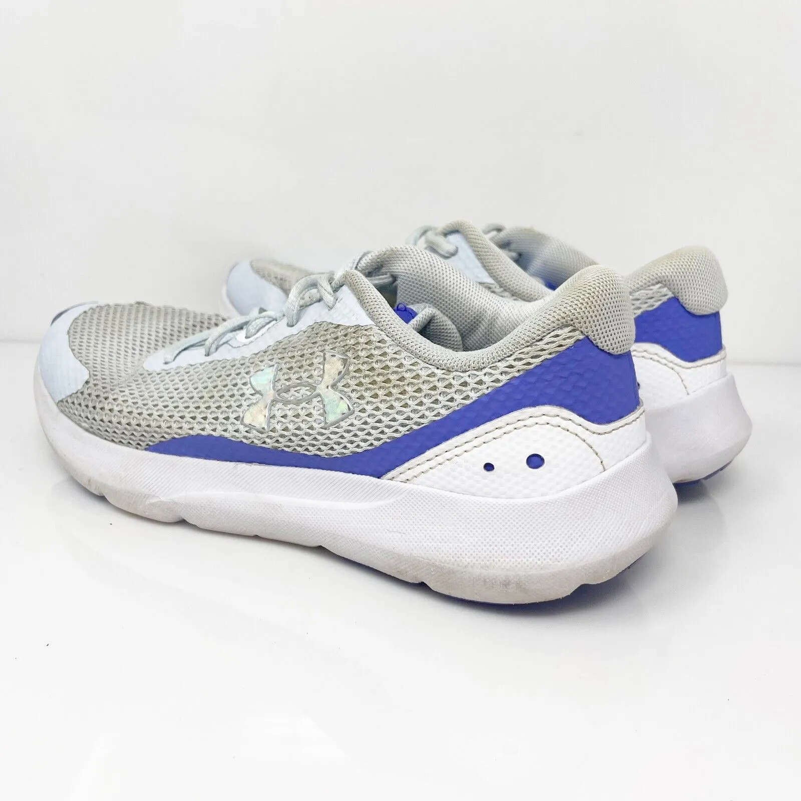 Under Armour Girls Surge 3 3025013-400 Blue Running Shoes Sneakers Size 5Y