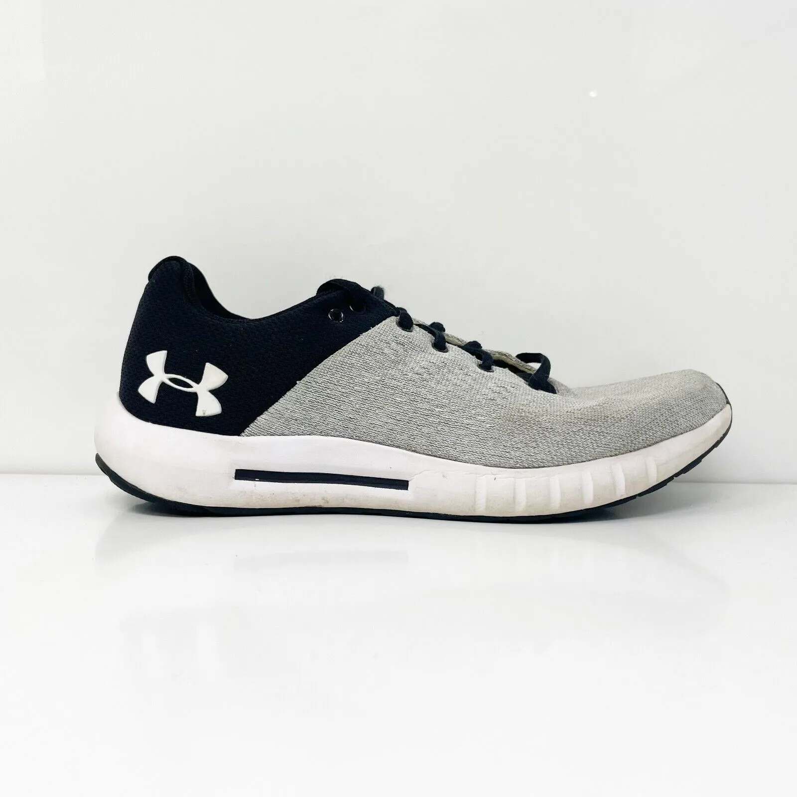 Under Armour Womens Micro G Pursuit 3000101-103 Gray Running Shoes Sneakers 8