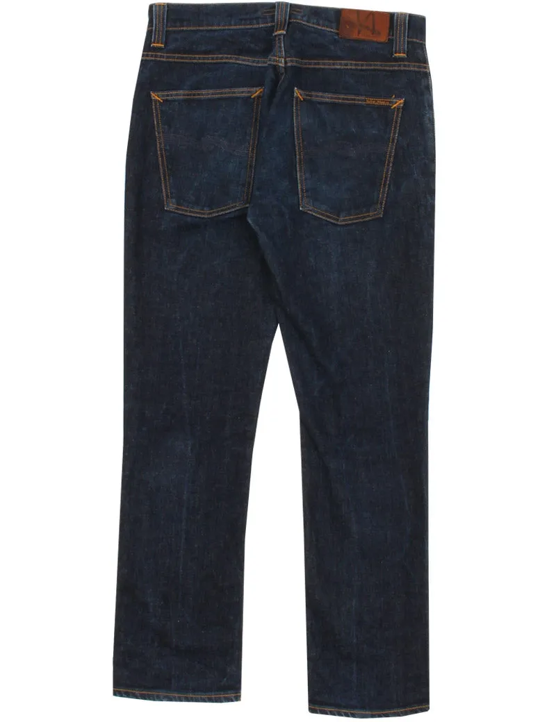 Uniform Reworks Nudie Jeans Co Grim Tim Raw 34X30