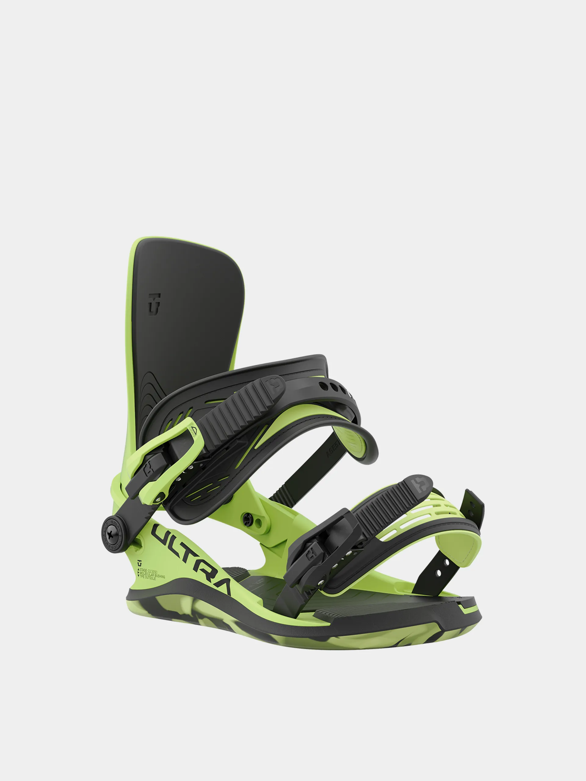Union Ultra Snowboard bindings Wmn (lime)