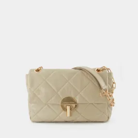Vanessa Bruno  Moon Mm Hobo Bag - Vanessa Bruno -  Greige - Leather