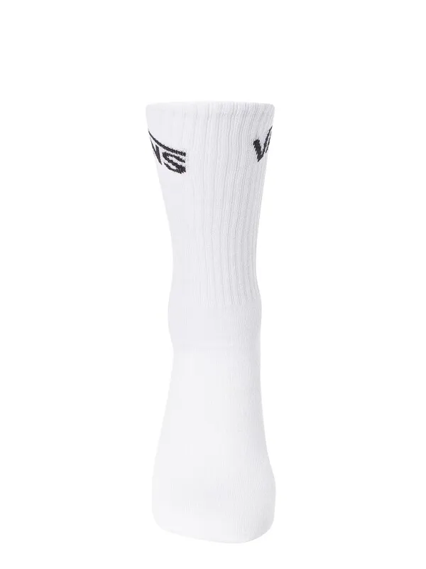 Vans 3 Pack Crew Socks - White