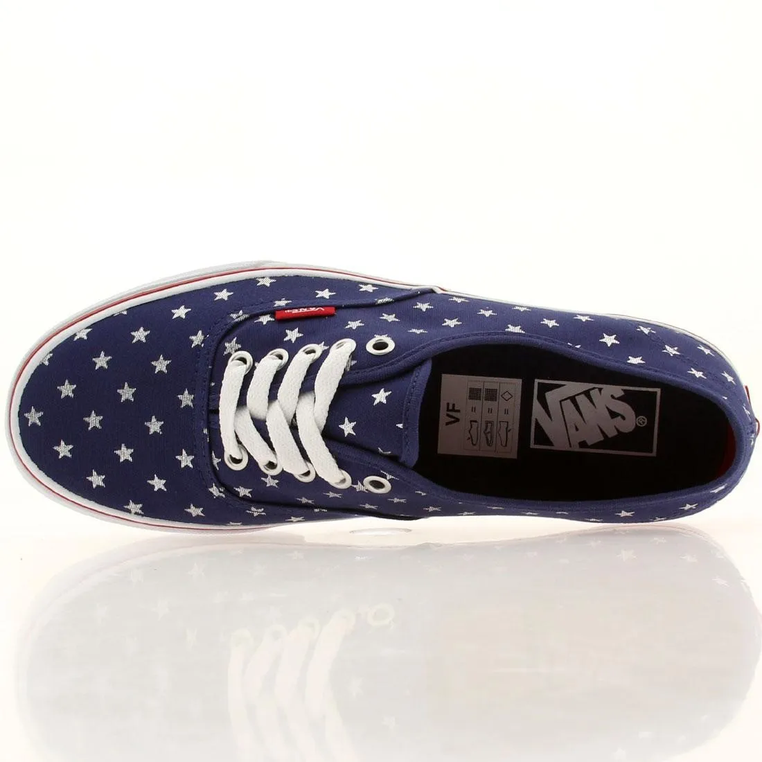 Vans Men Authentic - Studded Stars (red / blue)
