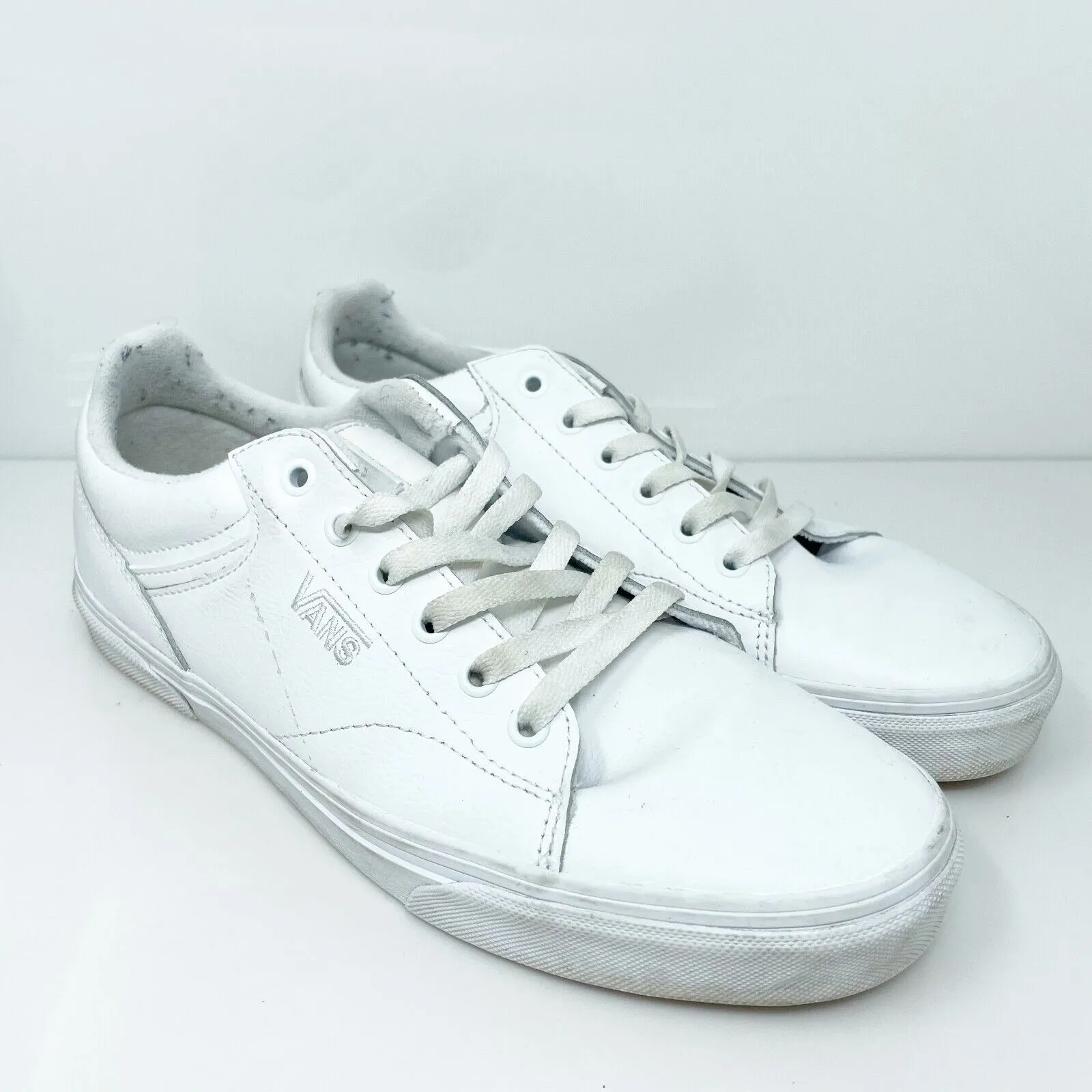 Vans Mens Seldan 500714 White Casual Shoes Sneakers Size 9