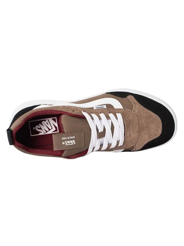 Vans Range Exp Suede Canvas Trainers - Walnut
