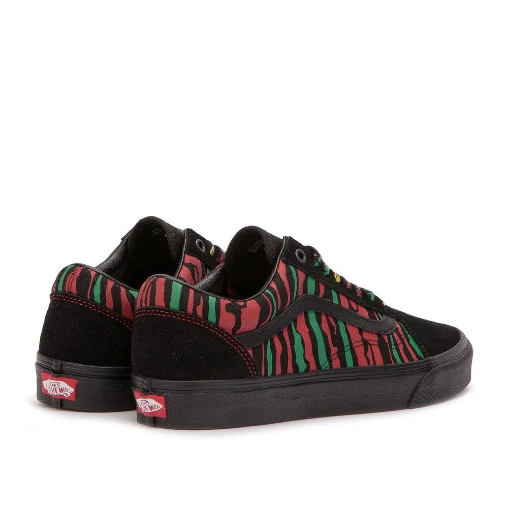 Vans x A Tribe Called Quest Old Skool 'ATCQ' Track (Black / Multi)