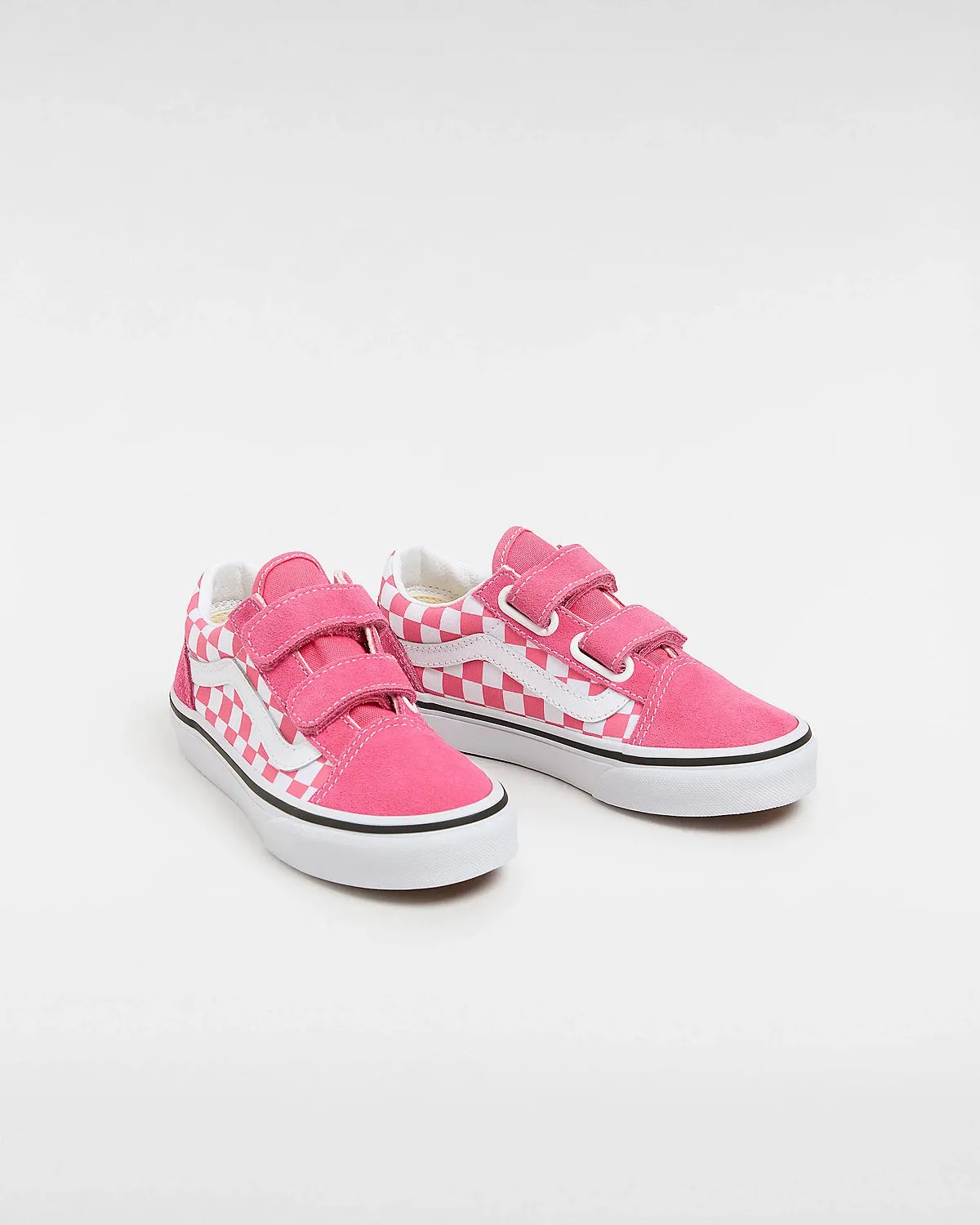Vans Παιδικ Old Skool Ροζ Σκακιρα