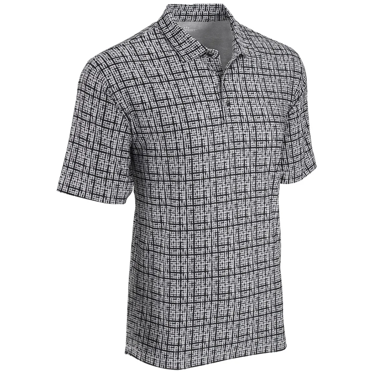 Vansport Men's Black Pro Clubhouse Polo