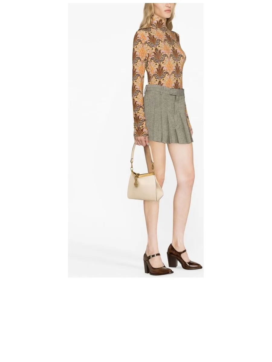 Vela Leather Shoulder Bag