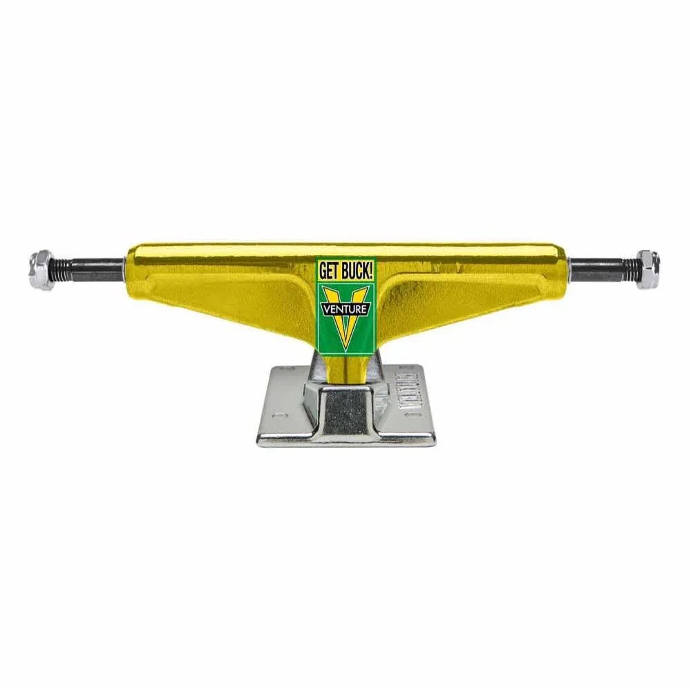Venture V Hollow Skateboard Trucks Shake Junt X Venture Anodized Yellow/ Polished 5.6