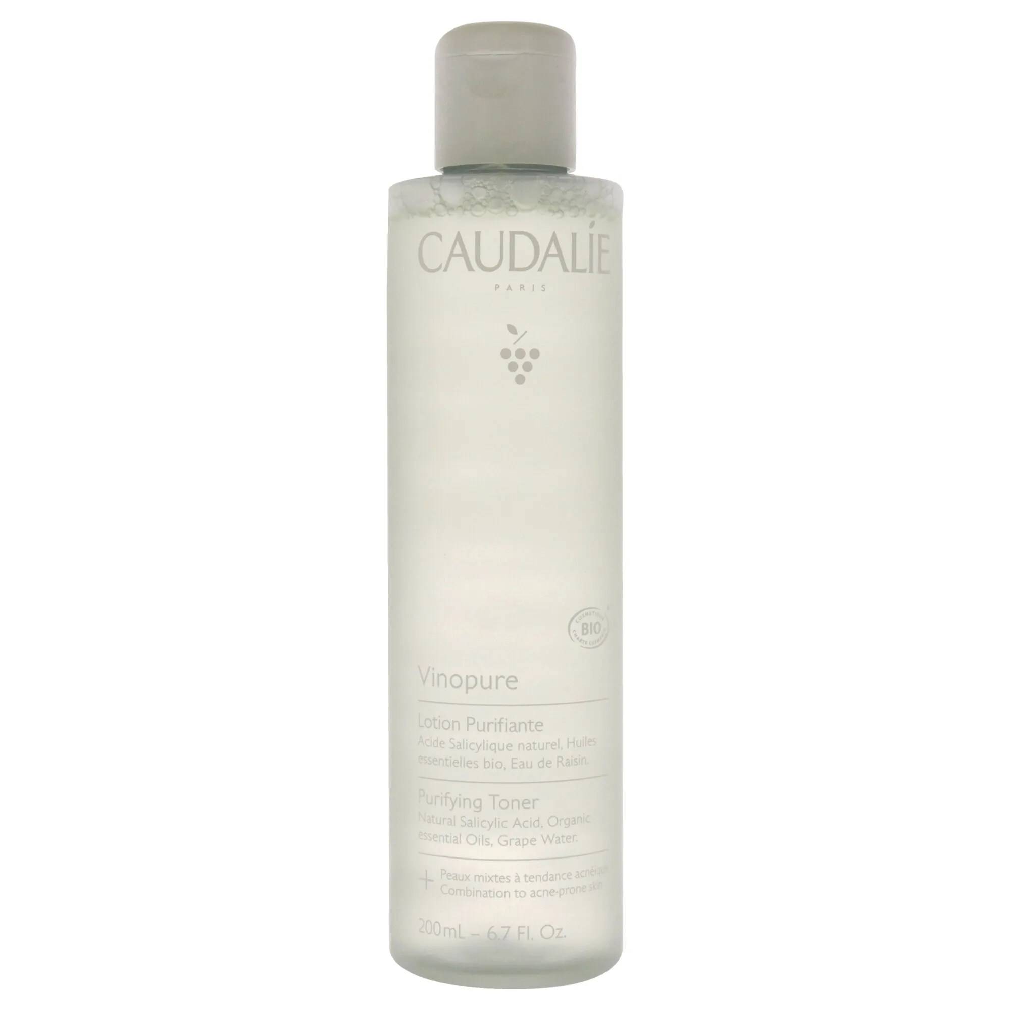Vinopure Purifying Toner by Caudalie for Unisex - 6.7 oz Toner