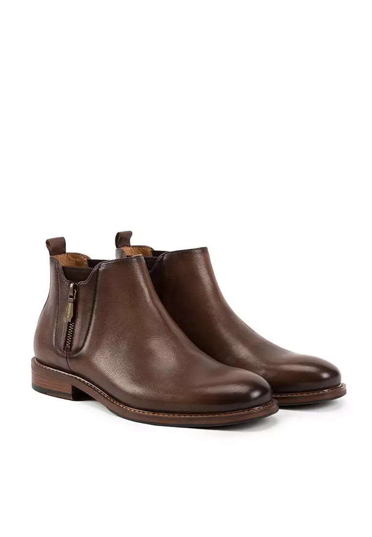 Vintage Leather Chelsea Boot 618-150