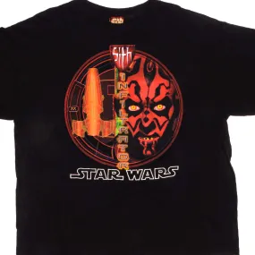 VINTAGE STAR EPISODE 1 WARS DARTH MAUL TEE SHIRT SIZE XL