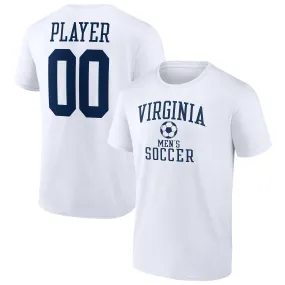 Virginia Cavaliers White Men's Soccer Pick-A-Player NIL Gameday Tradition T-Shirt