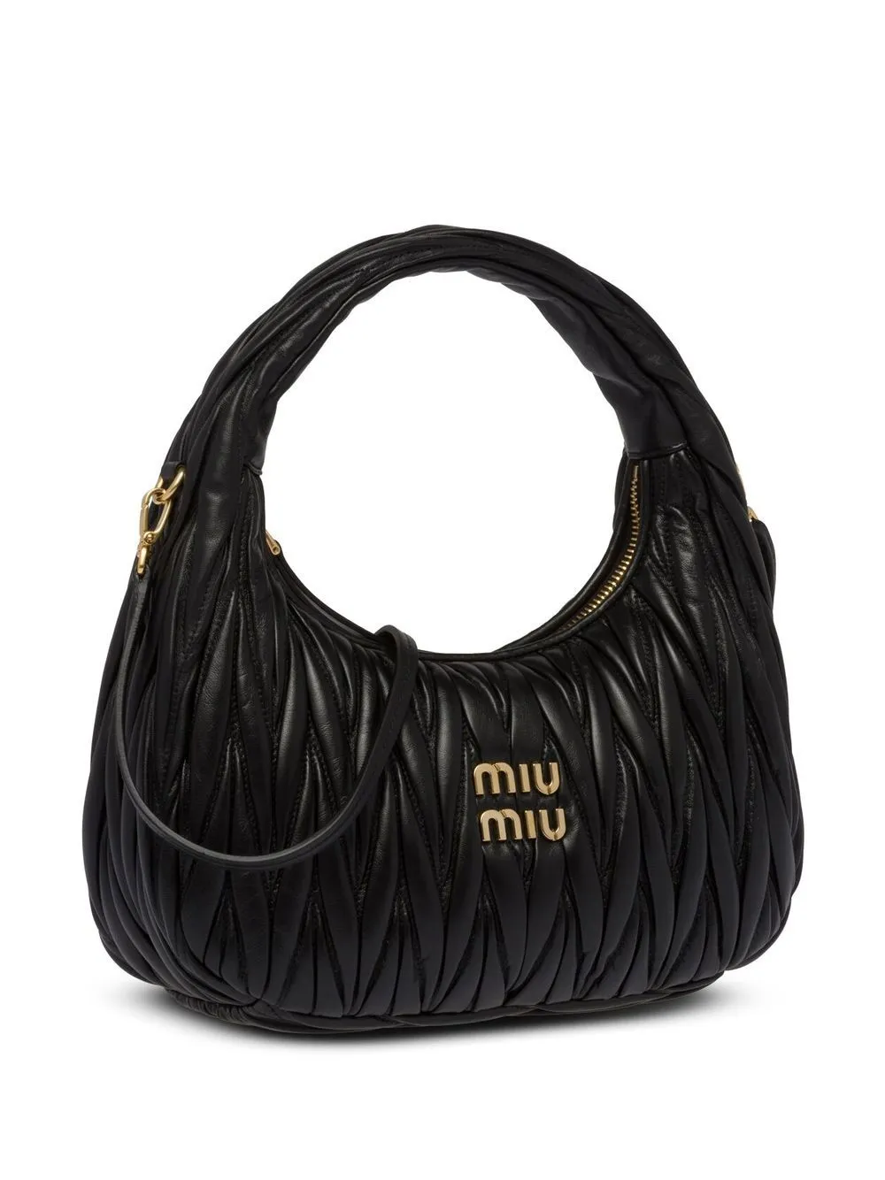 Wander matelassé shoulder bag