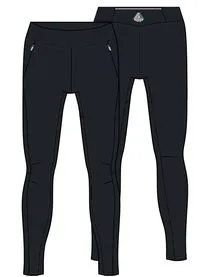 Wanderlust 4-Wege-Stretch-Leggings - Schwarz