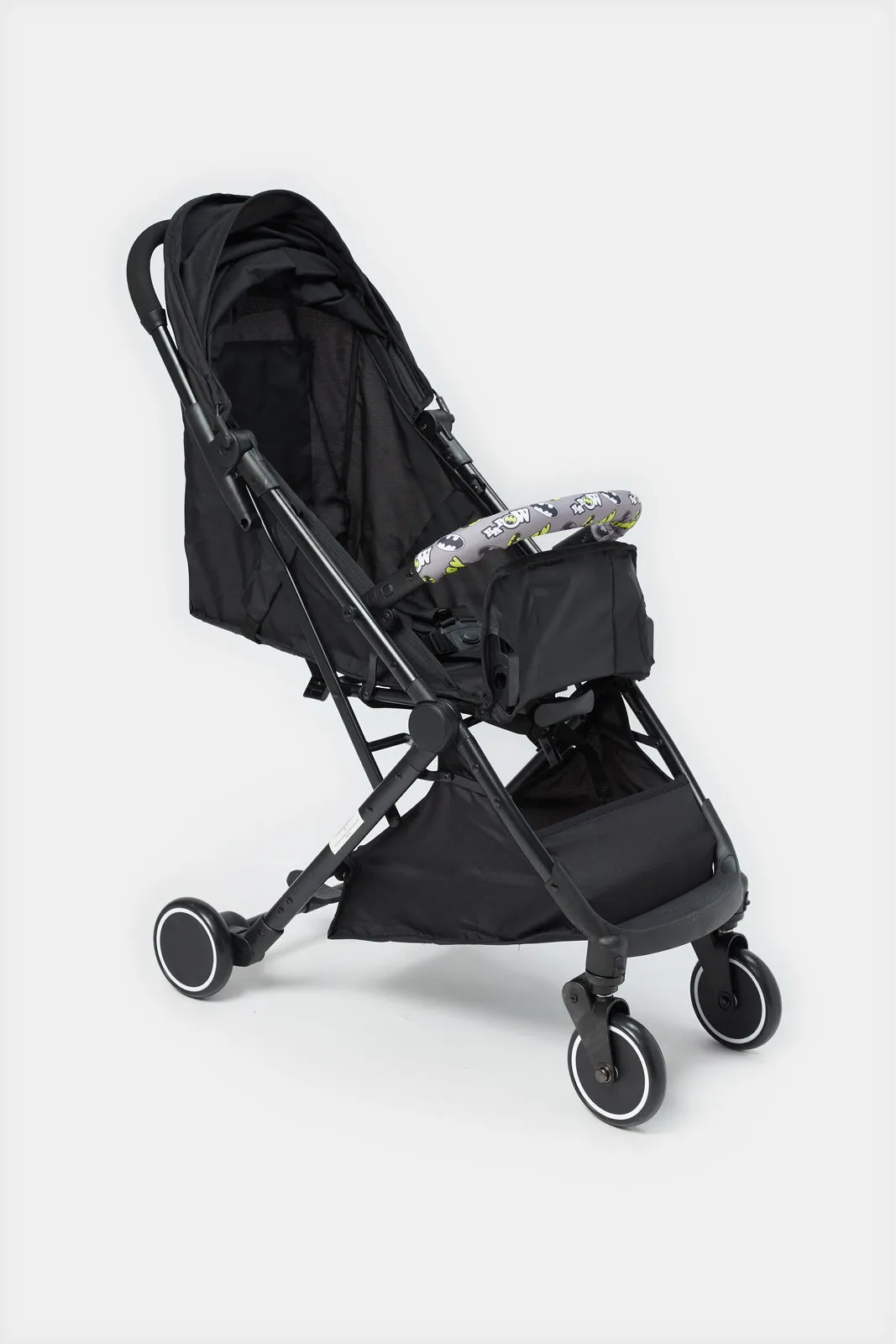 Warner Bros Black Batman Travel Stroller