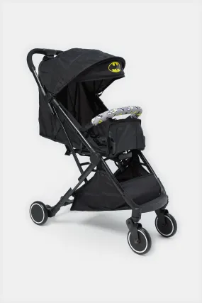 Warner Bros Black Batman Travel Stroller