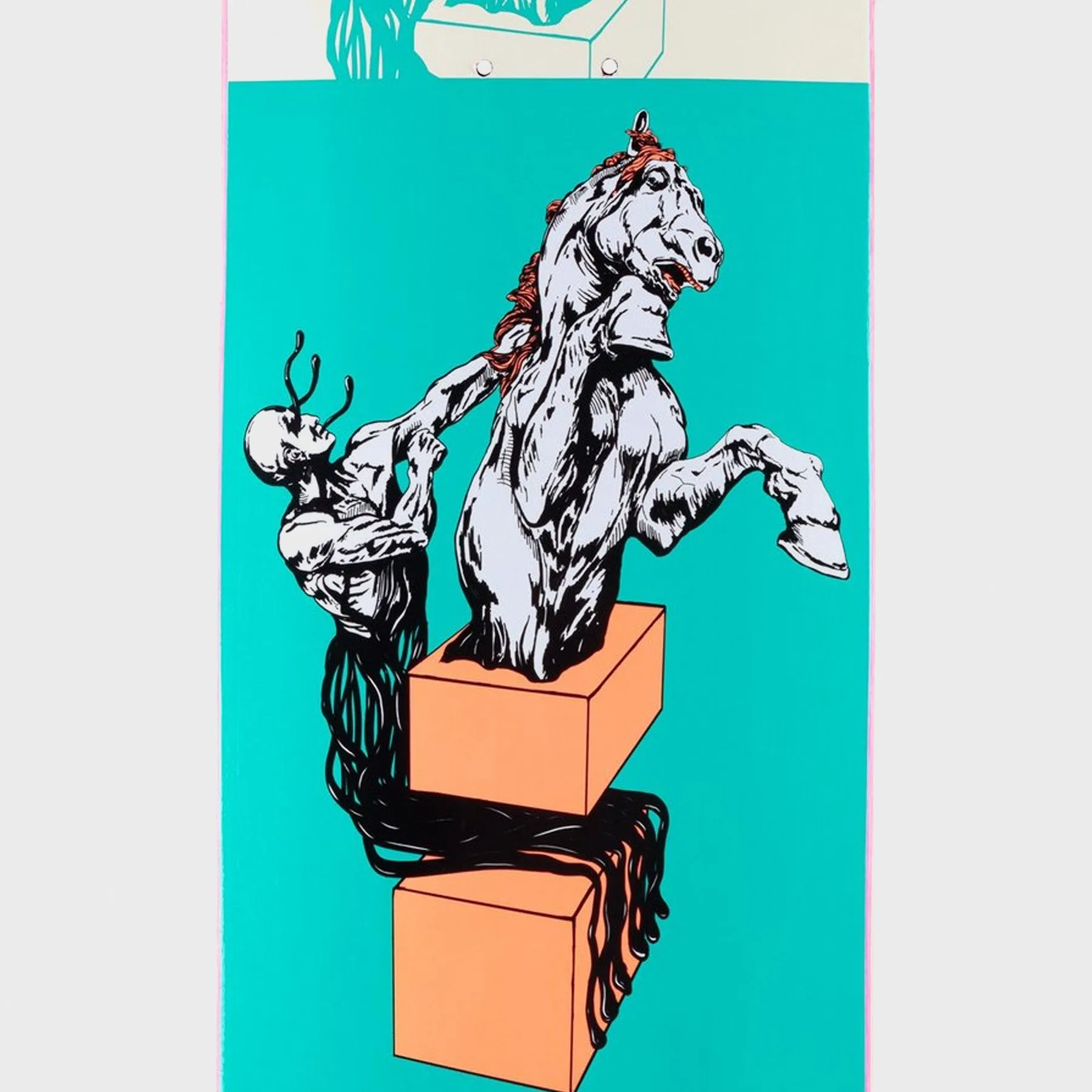 Welcome Skateboards - 8.5 Hierophant on Big Bunyip Deck (Teal / Black)