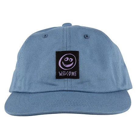 Welcome Skateboards Smiley Unstructured Snapback Hat