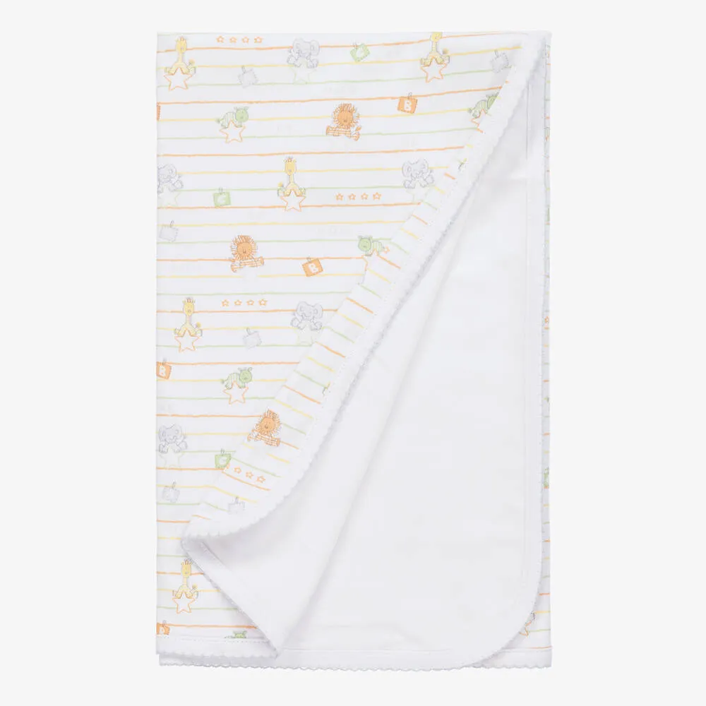 White Alphabet Blanket (74cm)