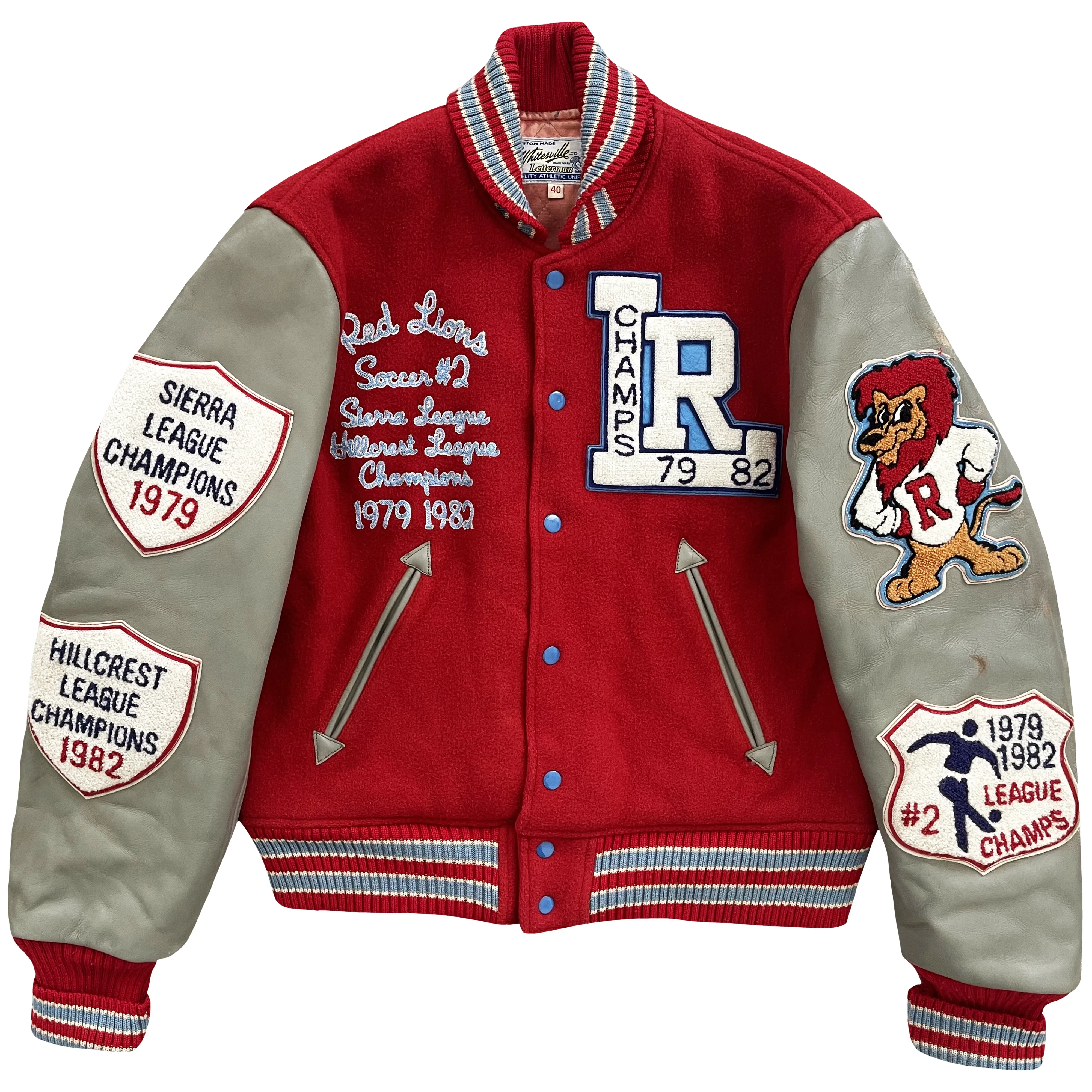 Whitesville Varsity Jacket - L